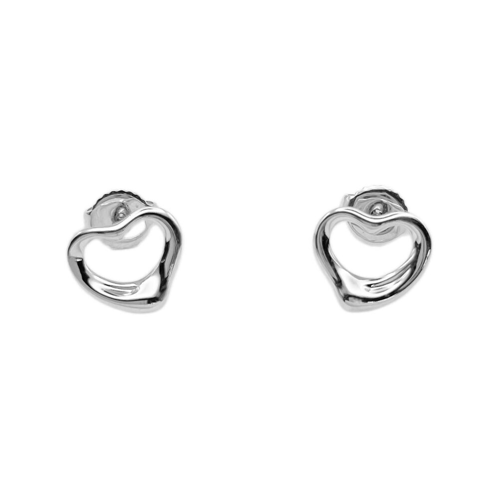 TIFFANY & CO. Silver Heart Earrings